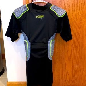 Padded shirt for football medium